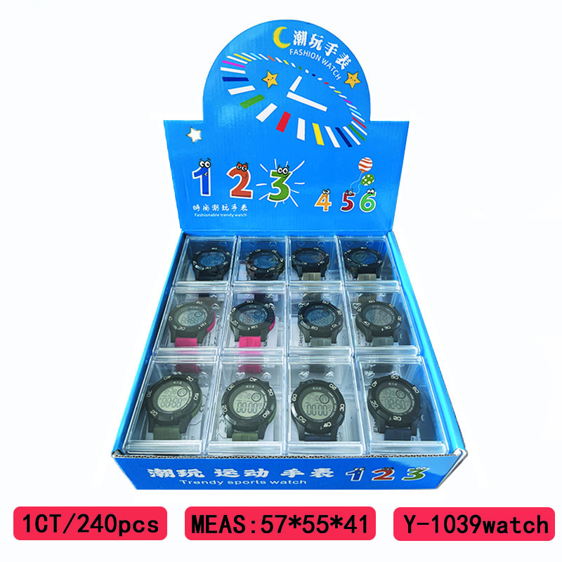 YITONG relojes electrónicos básicos de alto rendimiento duradero ahorro de preocupaciones estudiantes de clase uso diario especial y-1039 basic relojes electrónicos redondos de color para hombres Y mujeres a prueba de agua brillo deportivo tendencia Application Scenario