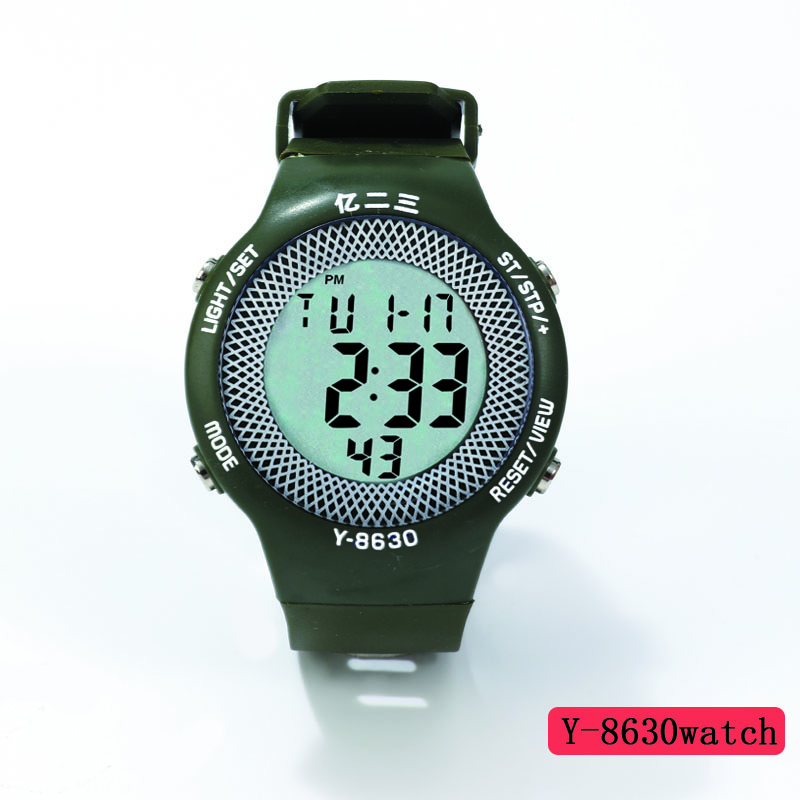 The YITONG basic electronic watch from YITONG is cost-effective, durable and worry-free. It is specially designed for students to wear in class and daily life. The Y-8630 basic electronic watch is a round, colorful, waterproof and luminous sports watch for both men and women. It is a trend Item Picture