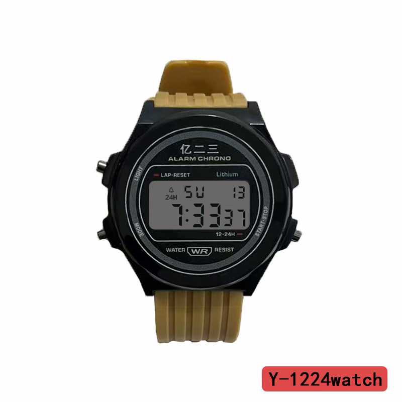 The YITONG basic electronic watch from YITONG is cost-effective, durable and worry-free. It is specially designed for students to wear in class and daily life. The Y-1224 basic electronic watch is a round, colorful, waterproof and luminous sports watch for both men and women, and is a trend Item Picture