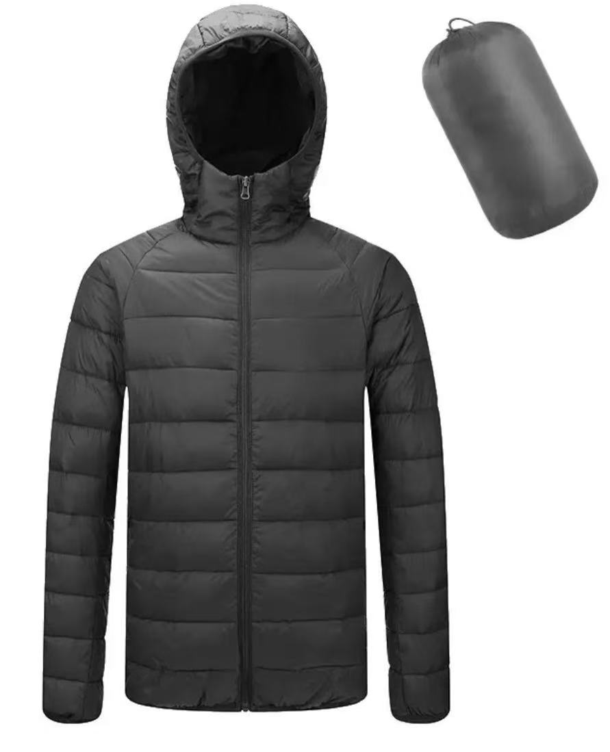 Men's cotton-padded clothes, men's cotton-padded clothes with hats, trendy cotton-padded clothes, men's work clothes, men's cotton-padded clothes, team clothes, sportswear Item Picture