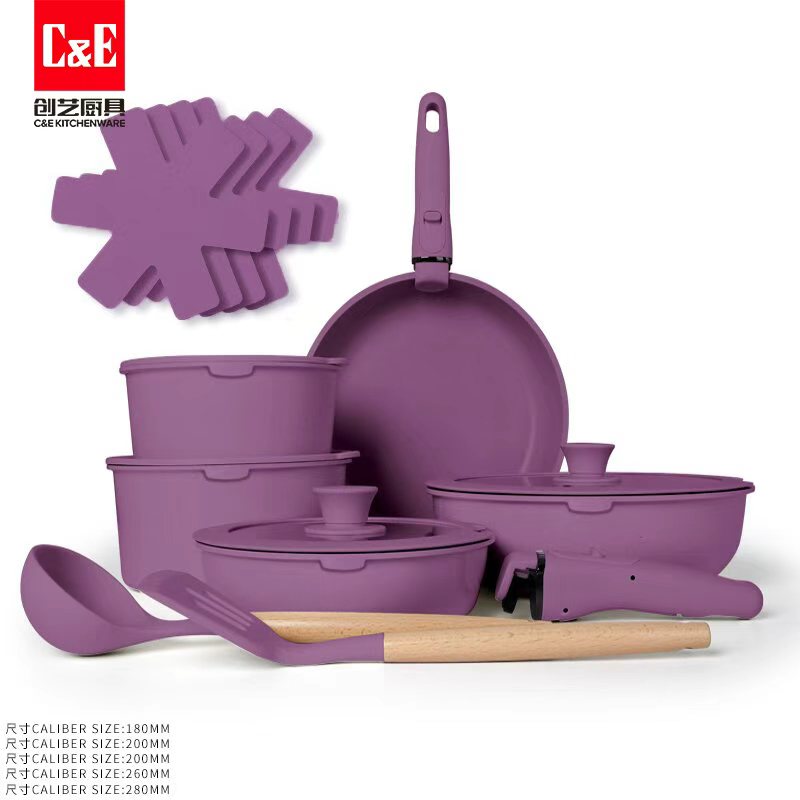 套裝鍋/鋁鍋/鍋具/不粘鍋套裝/煎鍋細節(jié)圖