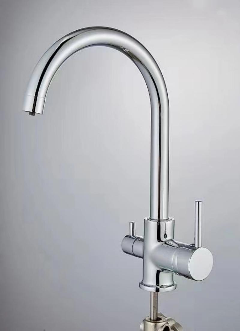 圣洁铜芯净水龙头家用洗手盆冷热洗脸盆家用冷暖面盆龙头卫生间面盆龙头卫浴水龙头