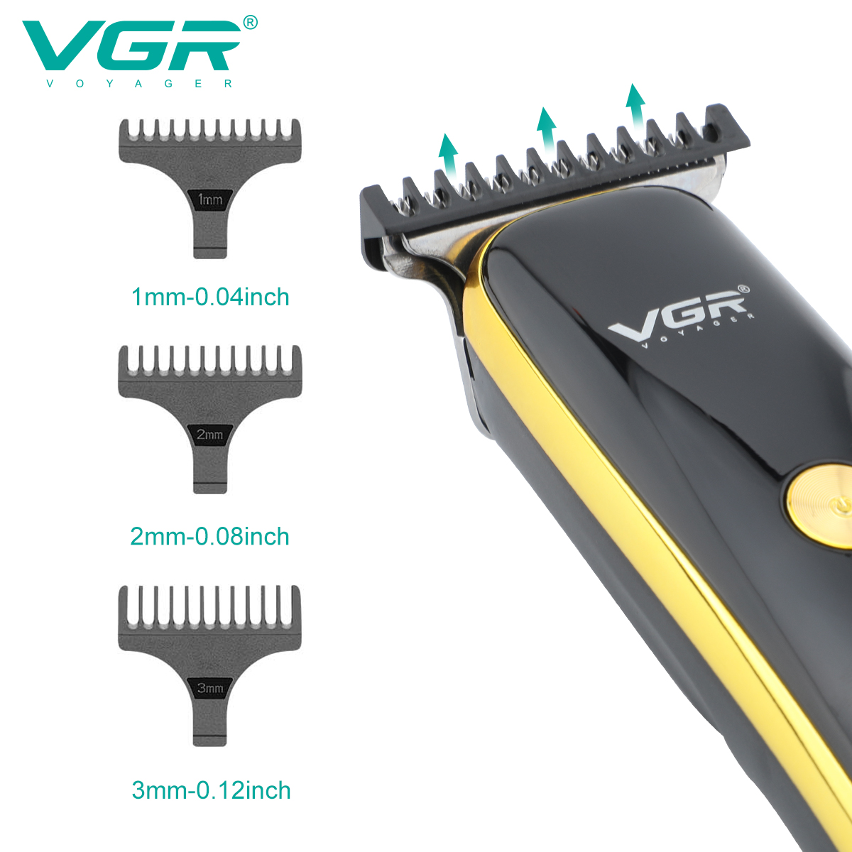 理发器/电动剃须刀/跨境/理发店/电推子剃头器白底实物图