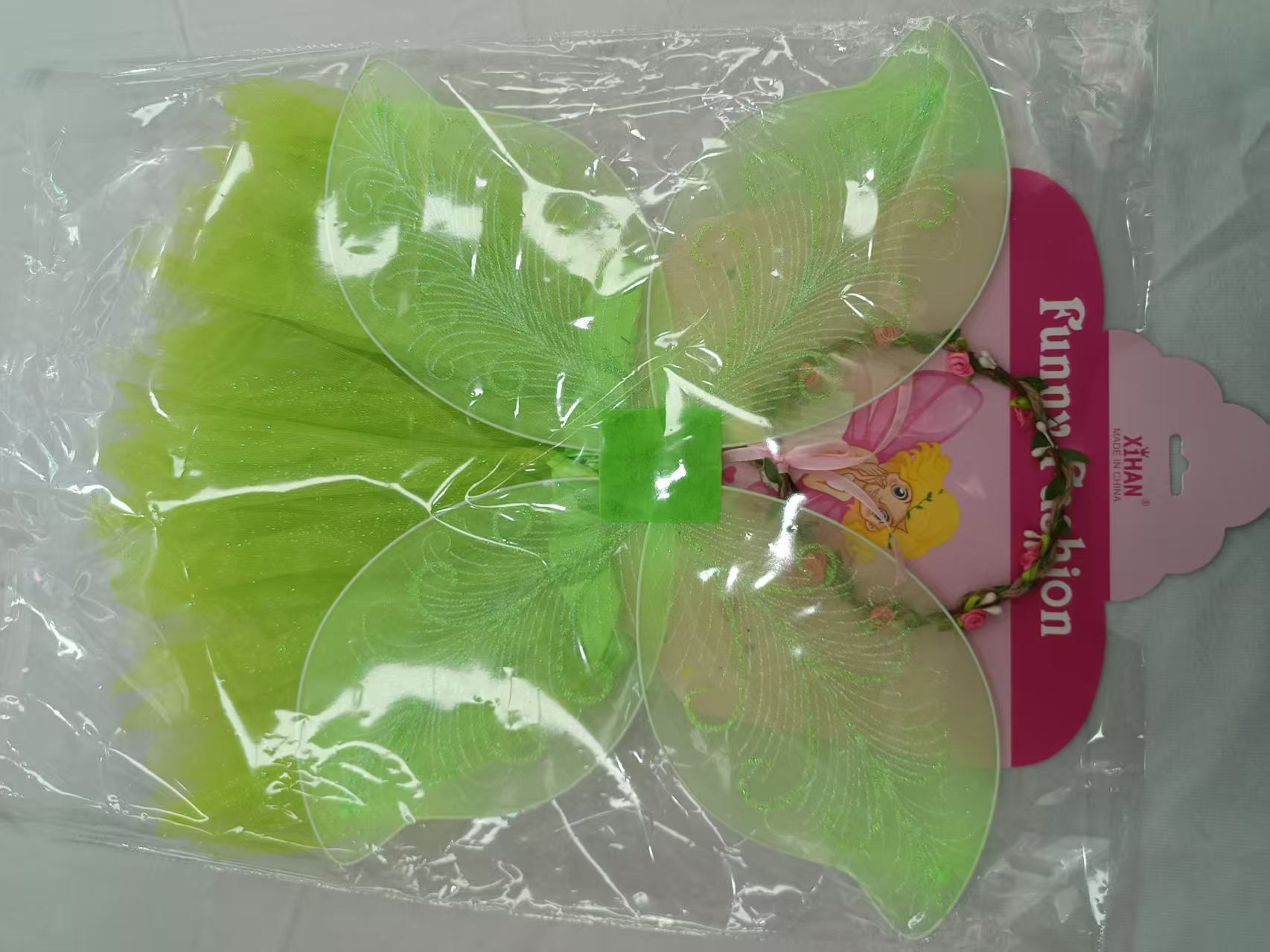 小野彩色蝴蝶翅膀3D打印卡通动物塑胶玩具动物模型