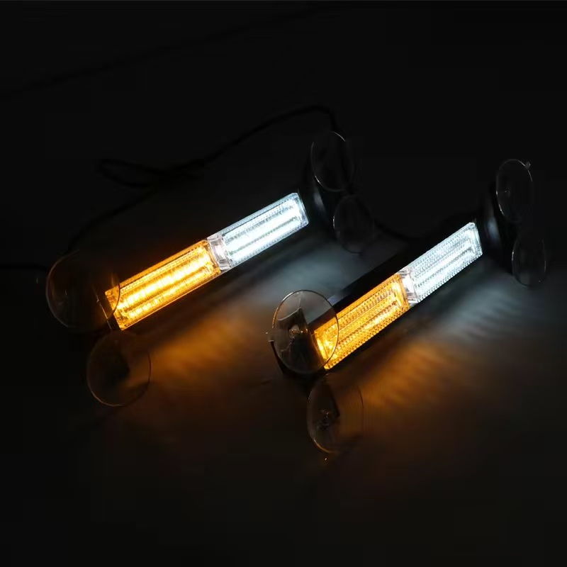 Automobile LED suction cup warning light, windshield flashing light, bumper light, sun visor emergency flashing light, suction cup light pic 6