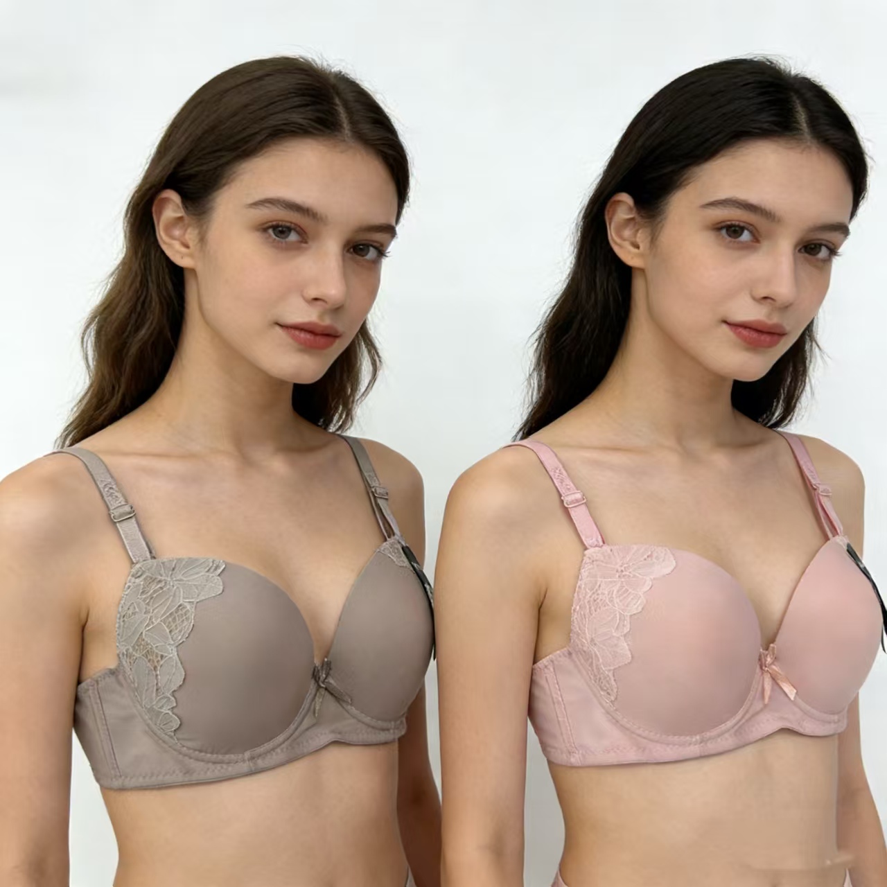 2701# Export to the Middle East and Africa in stock Sexy women's bras, lift and gather comfortable and breathable sports bras for women, QNI Item Picture
