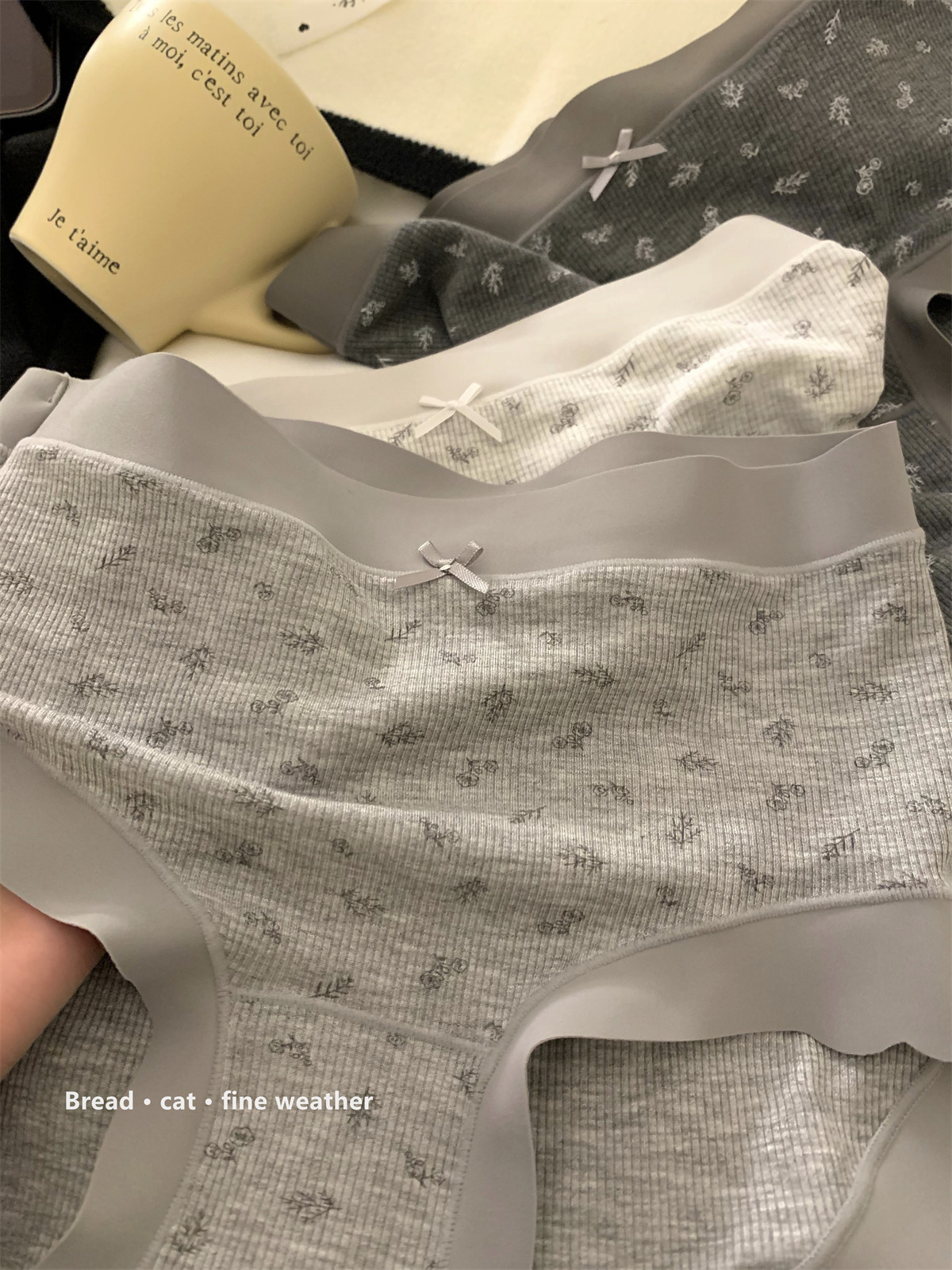 无痕内裤女生纯棉全棉抗菌裆新款女士秋冬薄款透气女款三角裤详情11