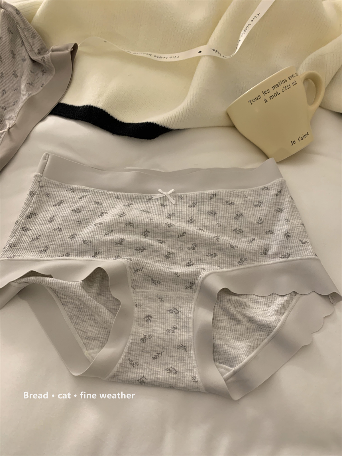 无痕内裤女生纯棉全棉抗菌裆新款女士秋冬薄款透气女款三角裤详情8