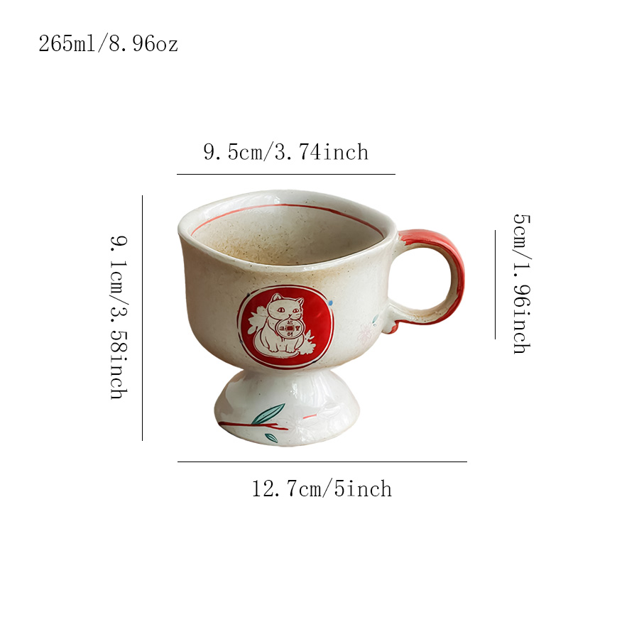 陶瓷杯马克杯茶杯水杯咖啡杯北欧风公司茶水活动女繁花0泡茶00素烧冷饮纪念LOGO亲子家用高温会议室带盖过滤三口酒店釉上彩