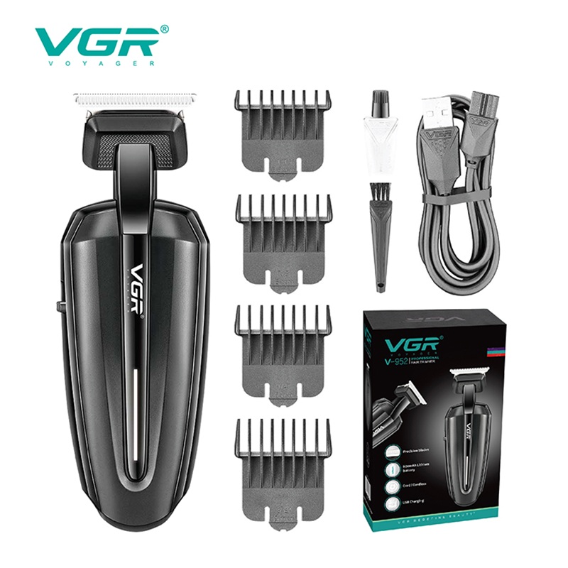 VGR952理发器电动剃头个性理发剪发电推子USB充电油头雕刻电推剪