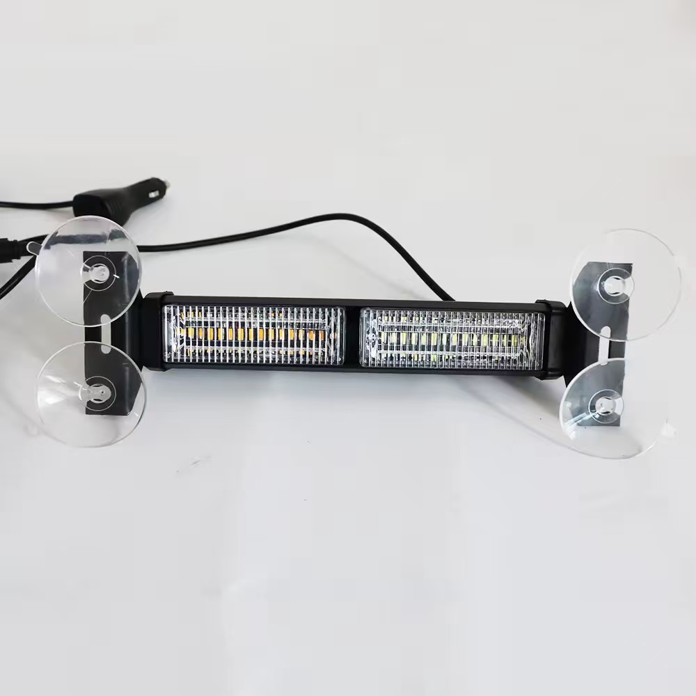 Automobile LED suction cup warning light, windshield flashing light, bumper light, sun visor emergency flashing light, suction cup light pic 3