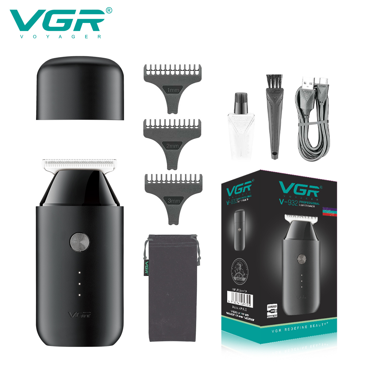 مقصات مصغرة من طراز VGR932 تعمل بحلاقة شعر محمول في المنزل