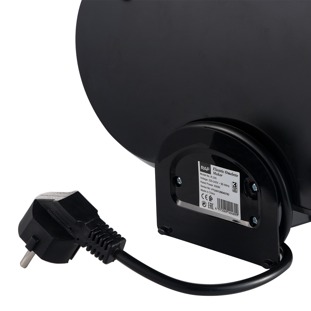 RAF European standard cross-border egg burger machine, breakfast machine, home breakfast egg and steak frying machine, multi-functional electric griddle R.245 pic 16