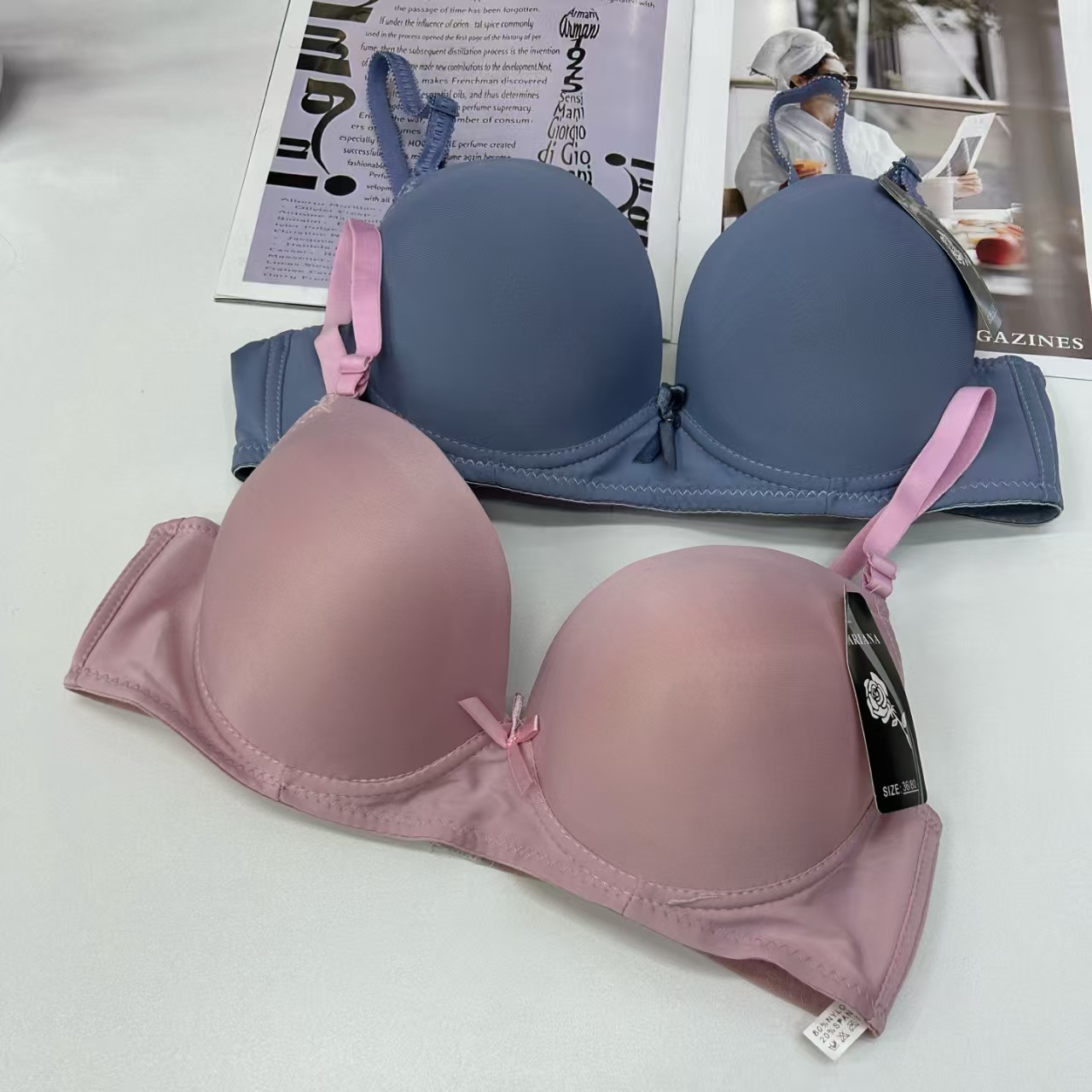 1282# Export to the Middle East and Africa in stock sexy women's bras, lift and gather comfortable and breathable sports bras for women, QNI Specification drawing