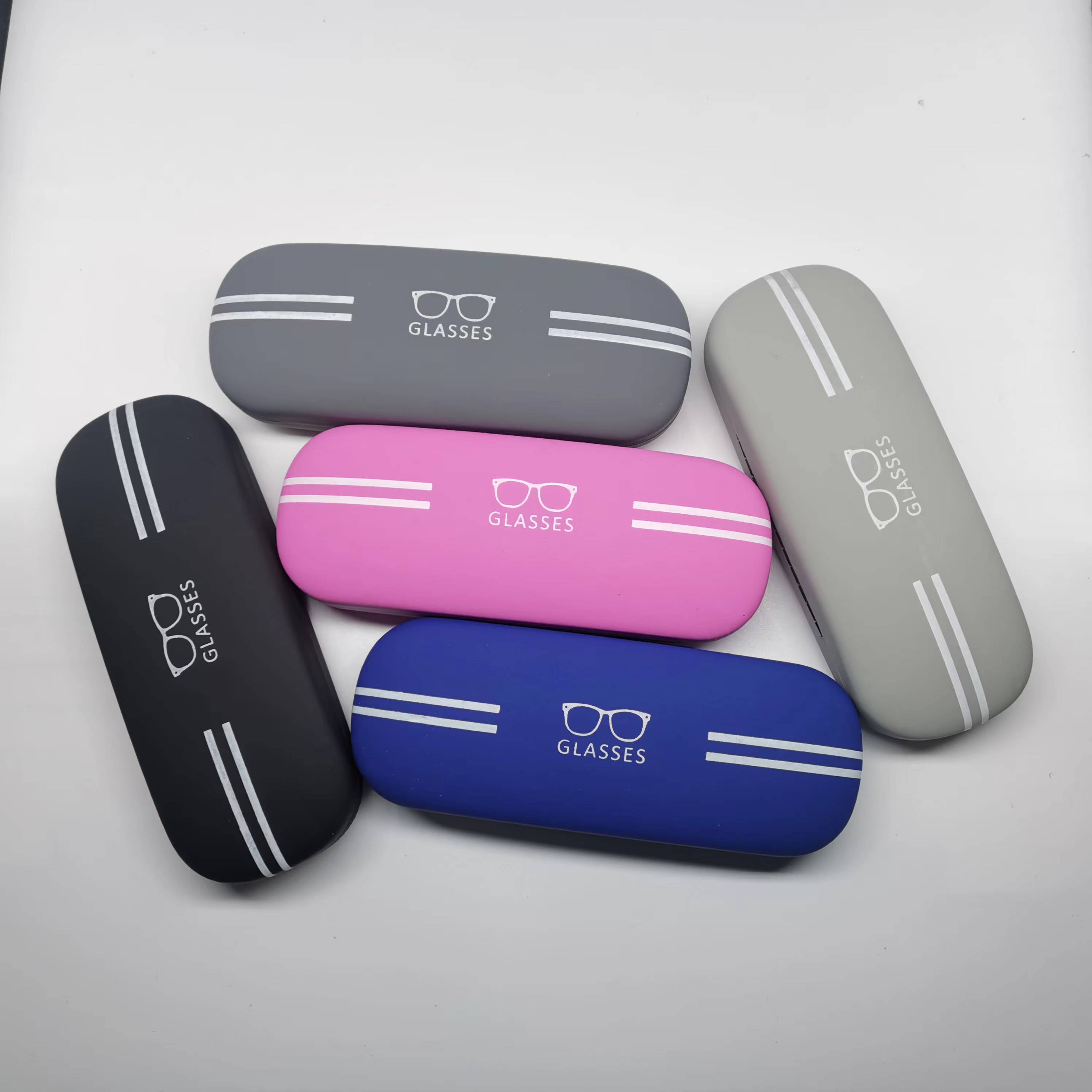 Reading glasses case, optical glasses, myopia glasses, leather glasses case full figure