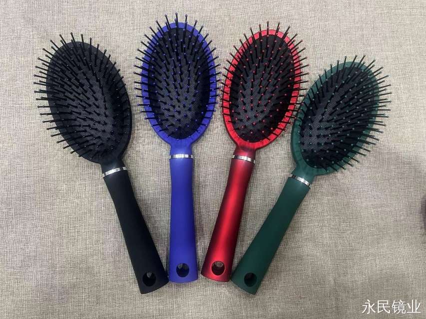 【 Yongmin Mirror Industry 】9551-69 Elastic Paint Hair Comb Factory Direct Sales, large export goods, cheap, exquisite design, multiple color series matching