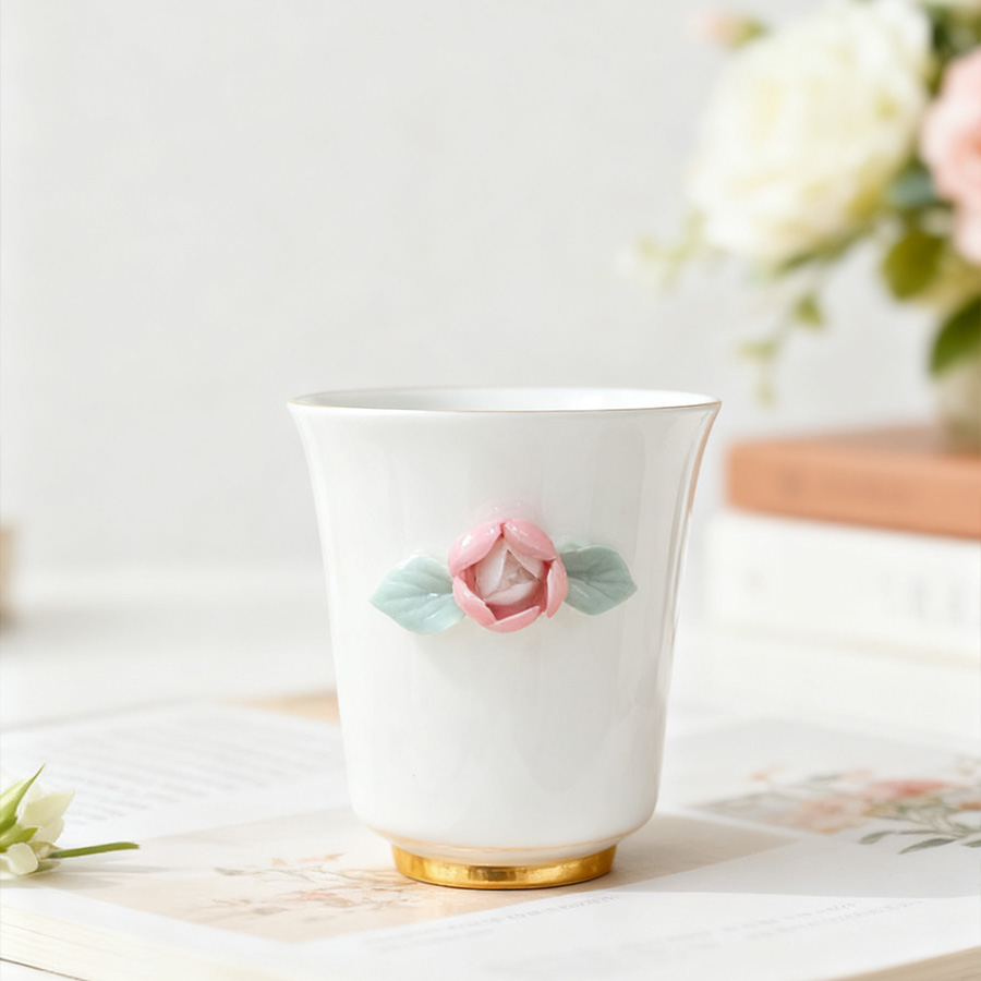 马克杯/杯子/仿搪瓷陶瓷杯/陶瓷马克杯/陶瓷杯学生可爱产品图