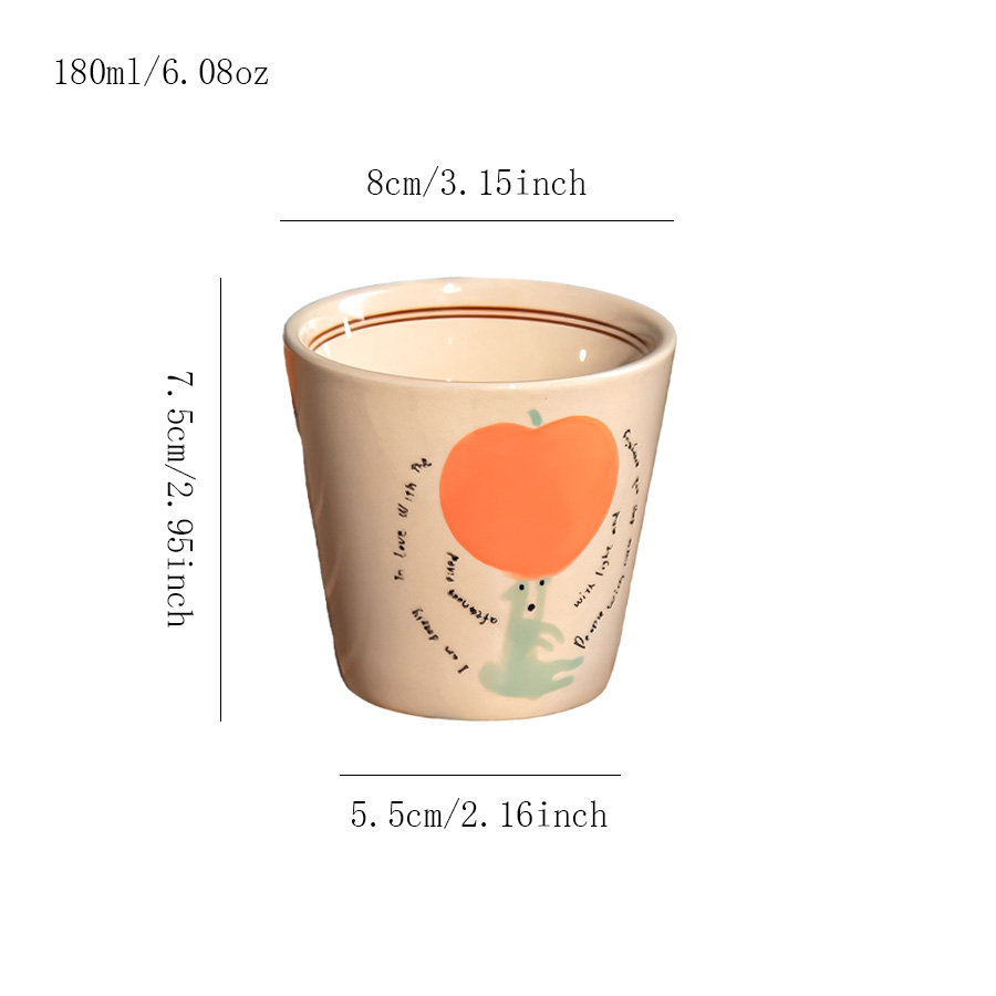 陶瓷杯咖啡杯茶杯水杯活动酒店釉上彩小众喝茶麦片可爱LOGO高温家居0防尘早餐羊脂玉伴手礼0釉下彩创意微波炉印花怀旧个人0