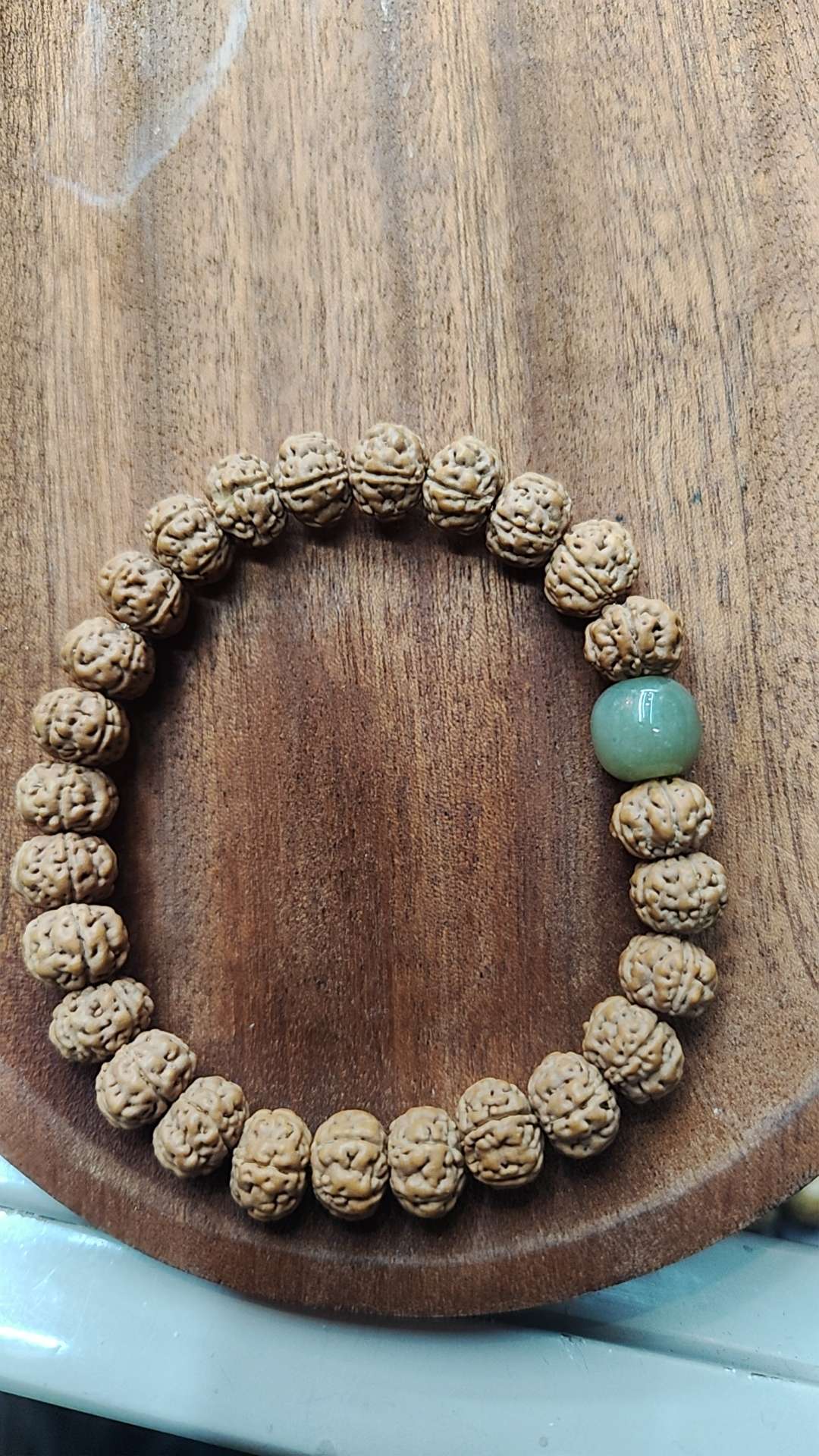 Old Tree King Little Diamond + Hetian Jade bracelet
