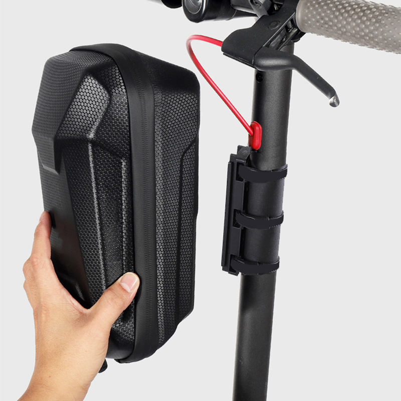 318K desmontaje rápido scooter eléctrico hardcase case hardcase EVA headbag grifo de la bolsa de colgante frontal bicicleta plegable manillar de equilibrio primer paquete details Picture