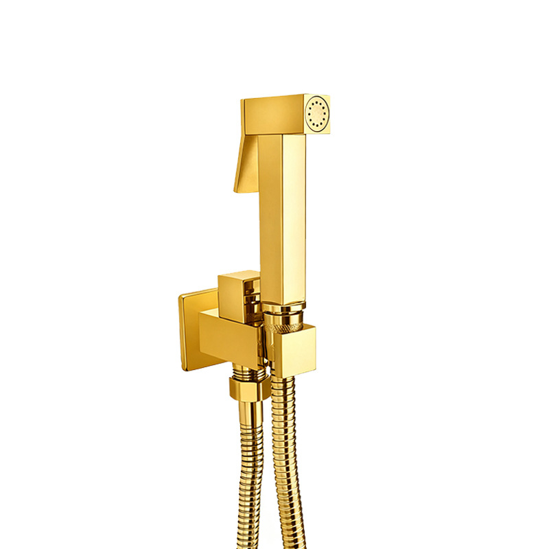 Shower head, bathroom shower gun, grey shower head, bathing equipment, household shower head details Picture