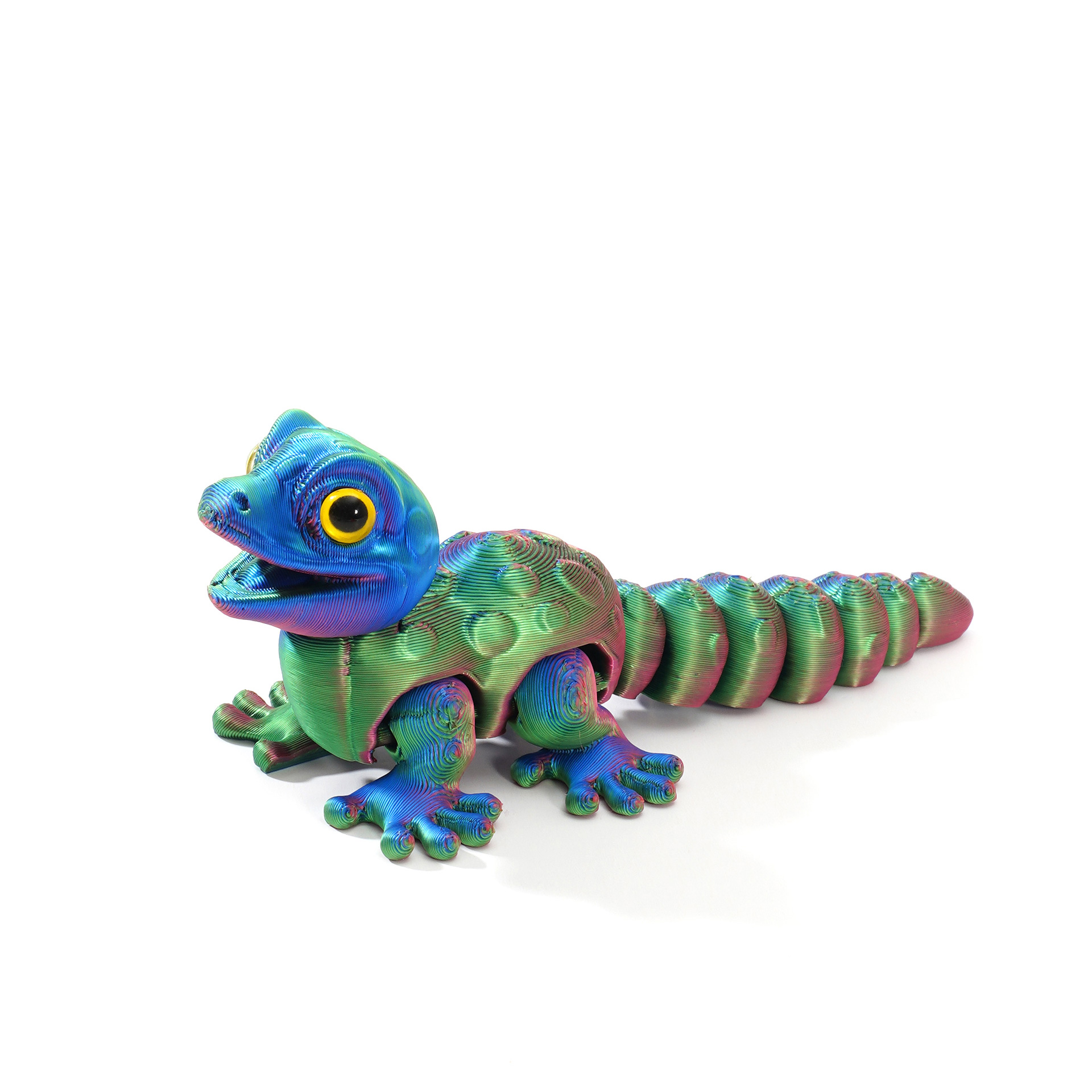 3D打印/玩具/卡通动物塑胶玩具/动物模型/儿童玩具白底实物图