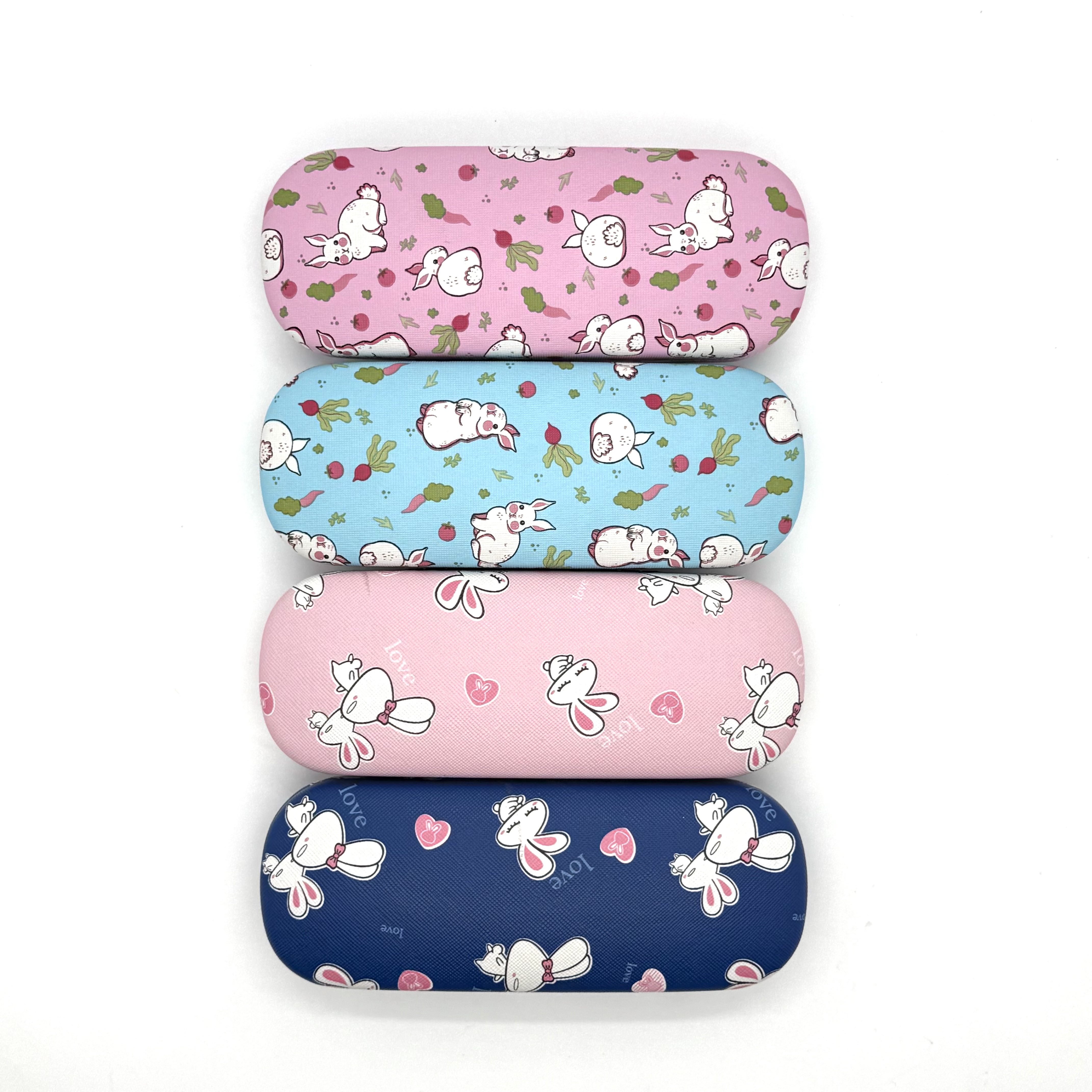 Children's cartoon rabbit pattern optical glasses and myopia glasses case thumbnail