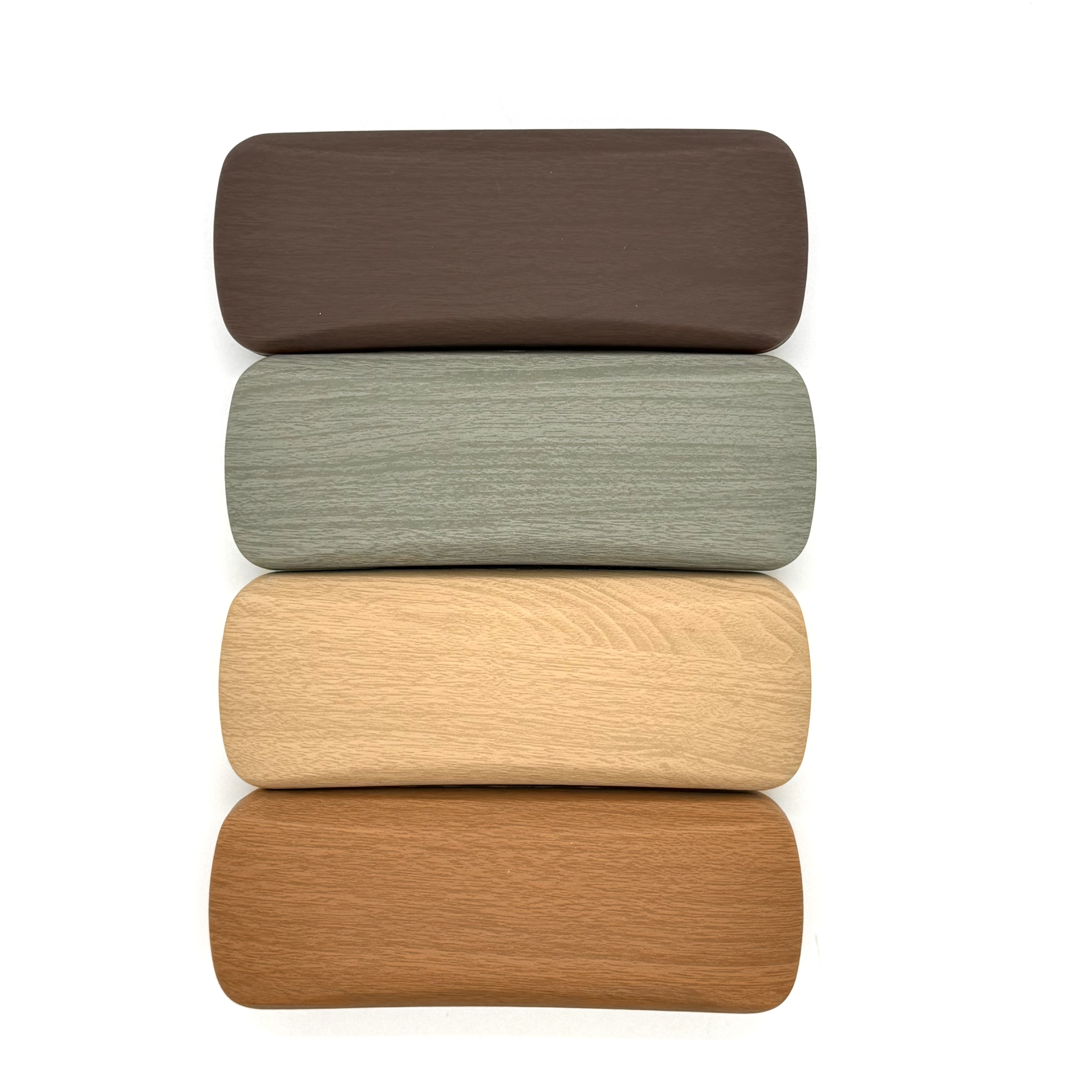 Wood grain leather glasses case, optical glasses, myopia glasses, reading glasses case