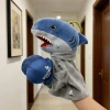 Animal boxing interactive hand puppet dinosaur monkey boxer puppet sound toy Specification image