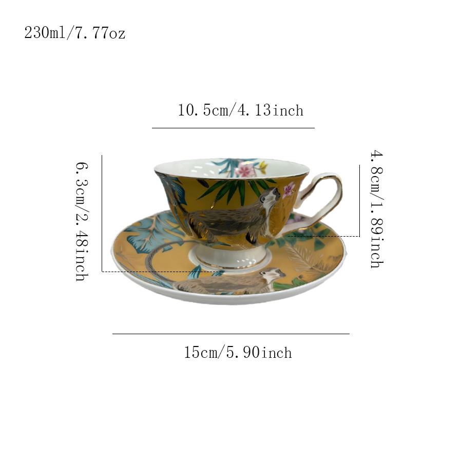 陶瓷杯马克杯茶杯水杯牛奶哑光公司浮雕四口刻花礼品创意复古亲子可爱设计感喝水高温素烧家居民宿纪念会议室卡通手工专用泡茶女