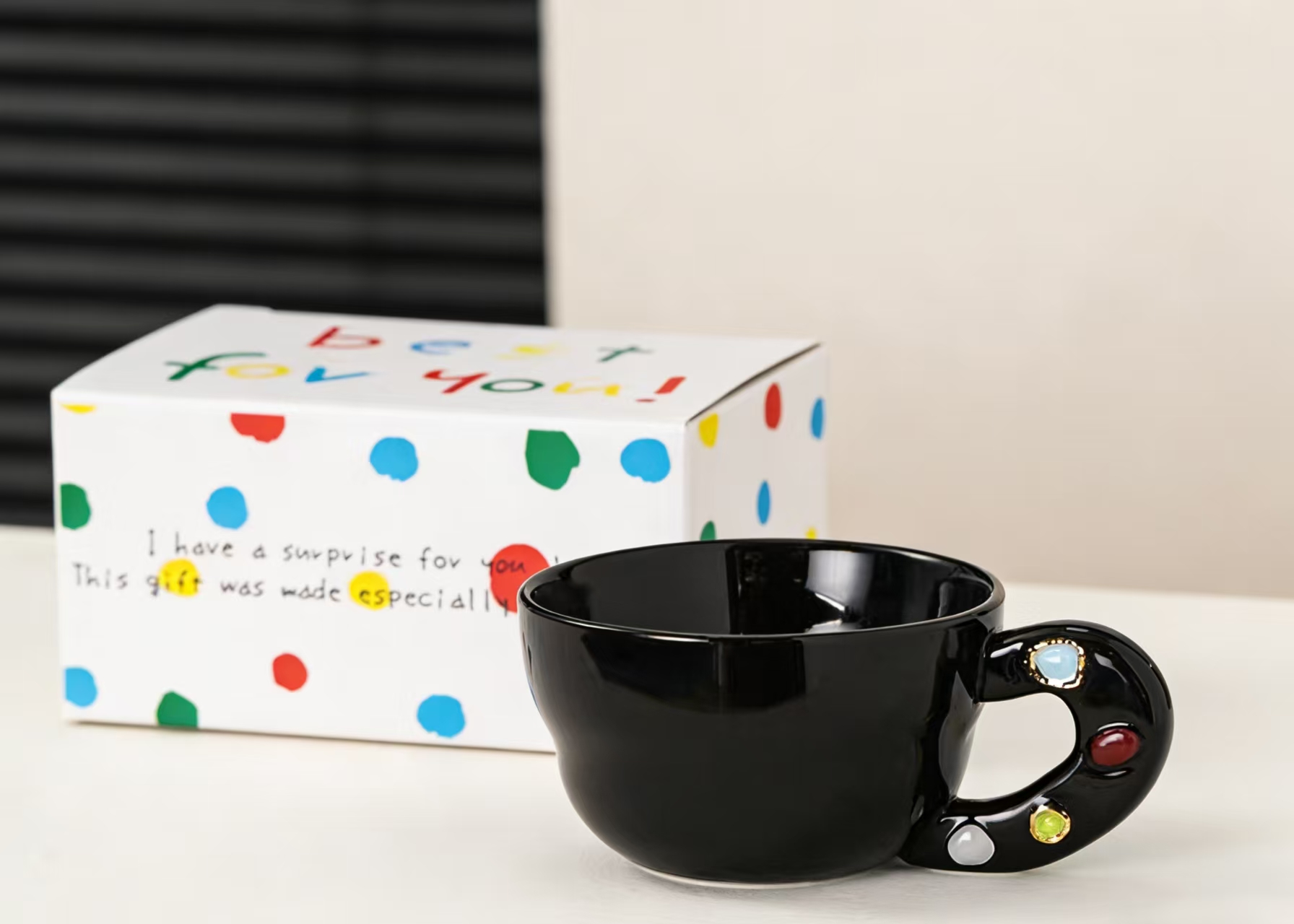 杯子/陶瓷杯/节庆陶瓷杯/仿搪瓷陶瓷杯/陶瓷会议杯产品图