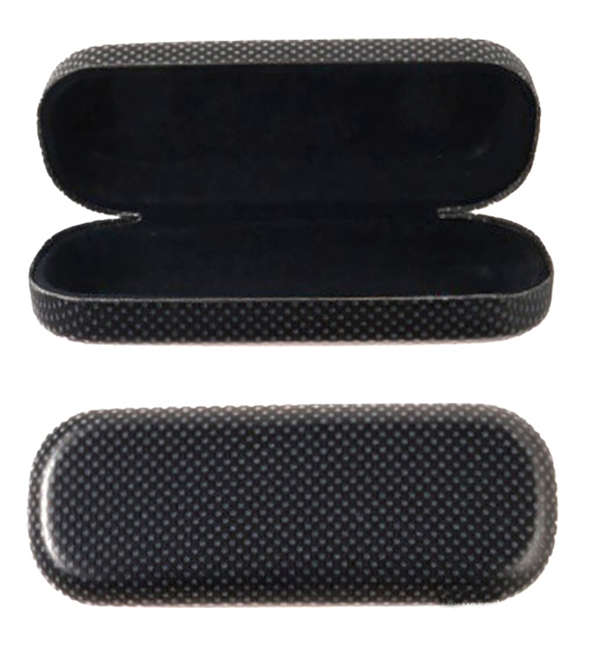 Leather reading glasses case, optical glasses and myopia glasses case full figure