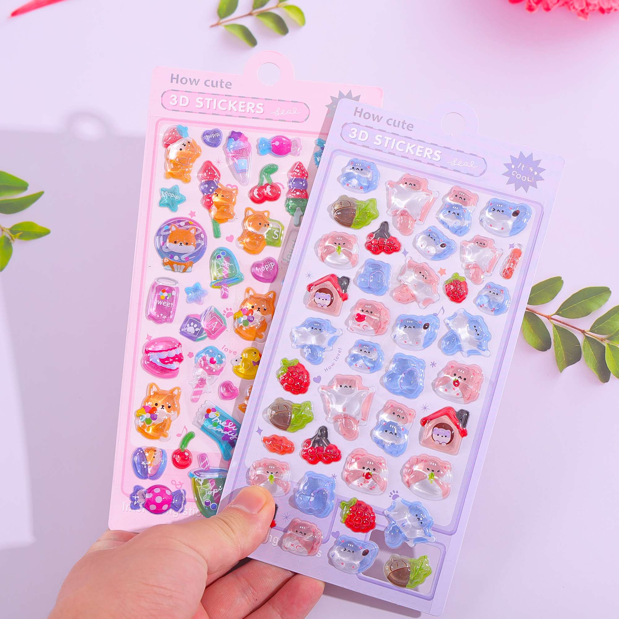 ZS/385爆款5D浮雕随意贴  可以贴到手机 笔记本电脑等等水晶贴详情图3