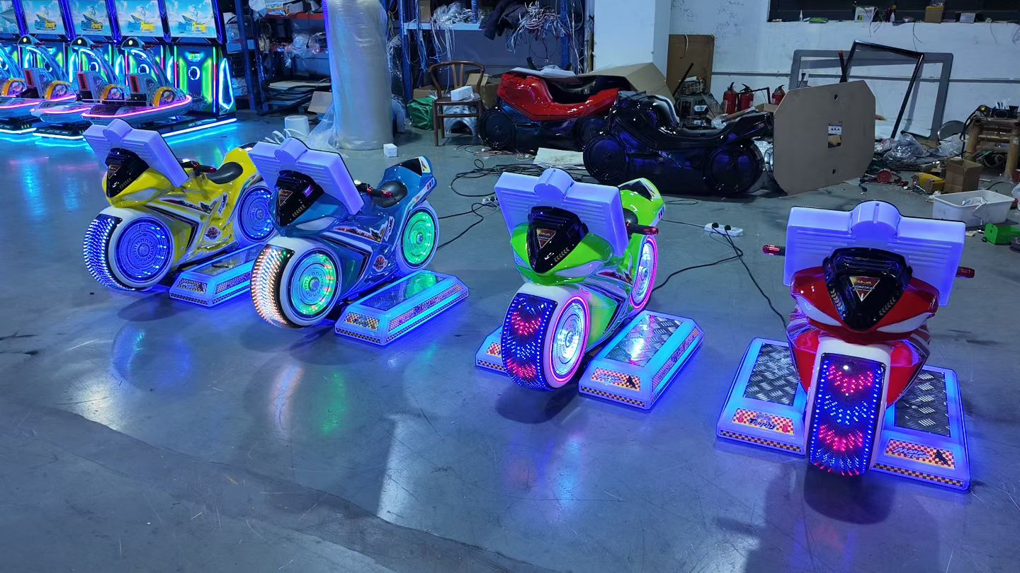 Factory direct sales of swing machines, rocking horses, square car machines, claw machines, gacha machines, and crazy motorcycles Specification image