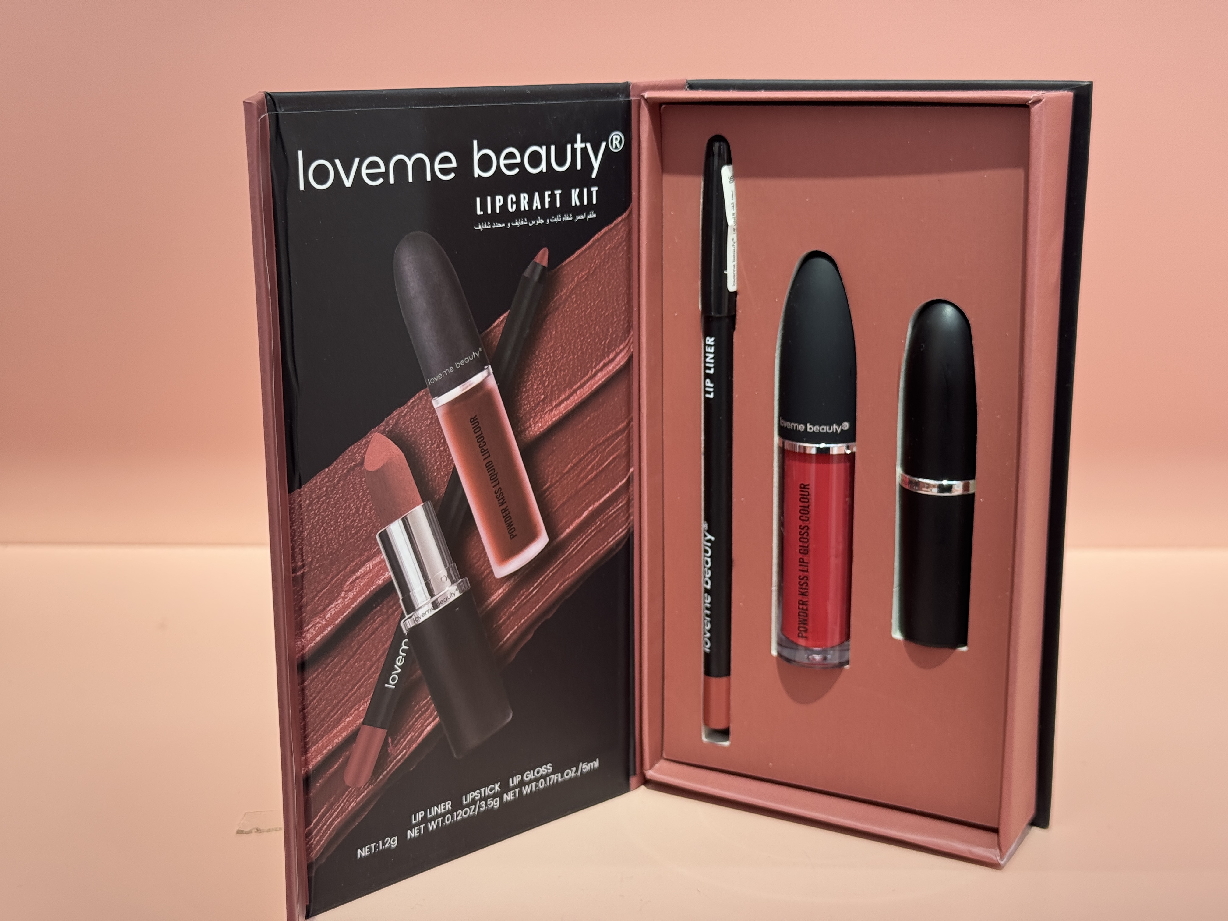 Lipstick Liquid Lipstick LipLiner 3in1 Kit - Loveme Beauty