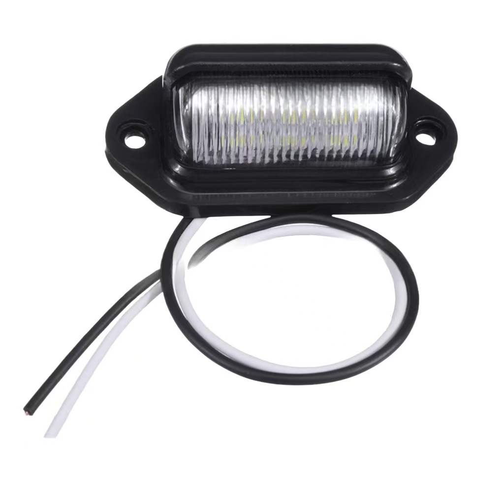 New car and truck 6LED license plate lights, universal taillights, side lights and license plate lights for trucks, vans, buses and trailers pic 8