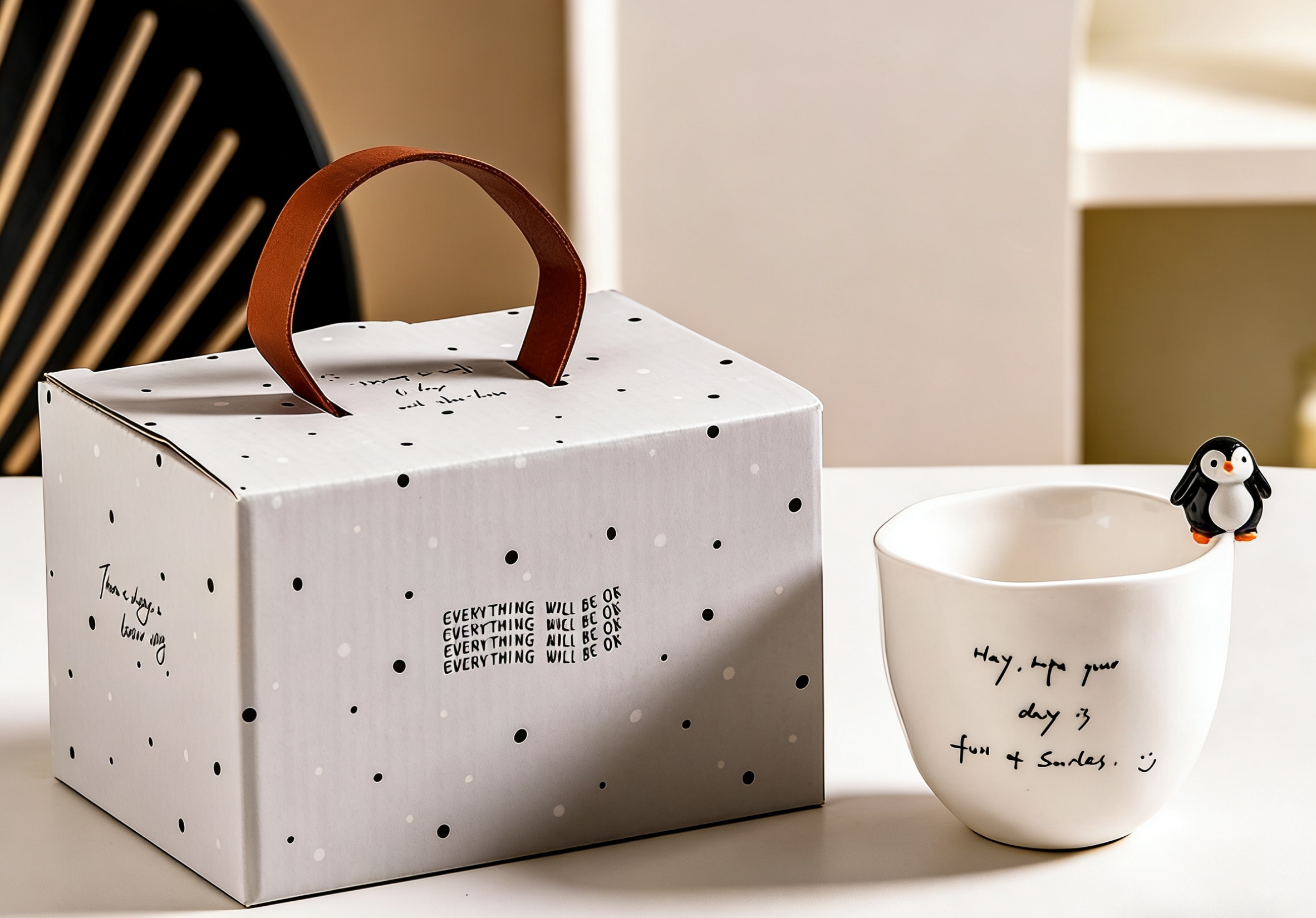 治愈系立体萌宠马克杯 礼盒装动物咖啡杯 情侣闺蜜伴手礼细节图