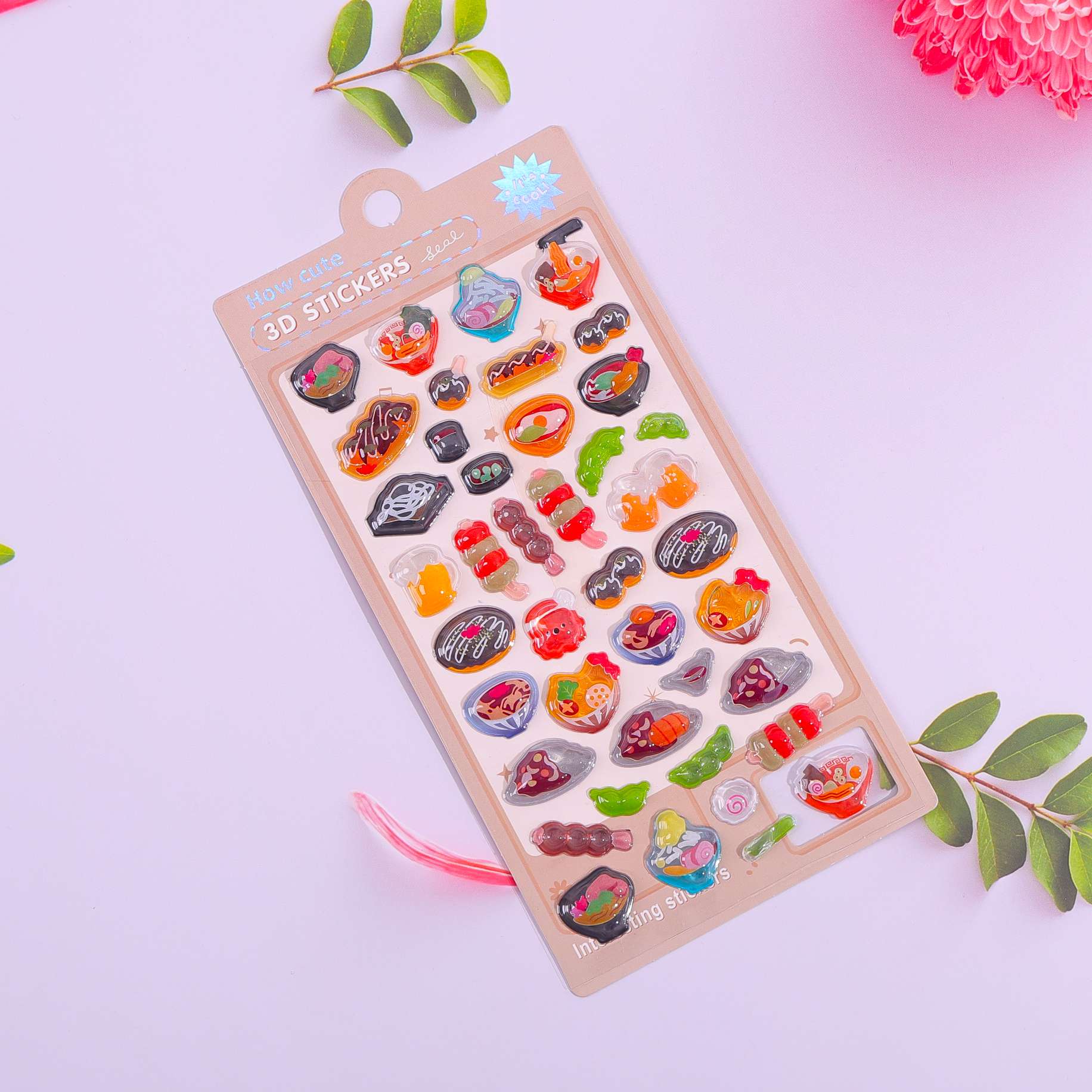 ZS/385爆款5D浮雕随意贴  可以贴到手机 笔记本电脑等等水晶贴详情图8