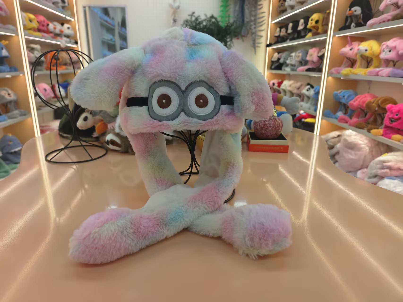 星星人kitty毛绒玩具帽子款可爱玩偶儿童玩具礼物赠品柔软舒适