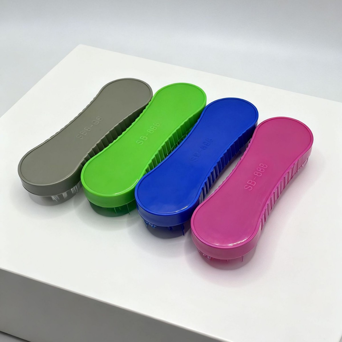 888 Plastic shoe brush, hollow brush, African soft bristle laundry brush, African brush, cleaning brush pic 1