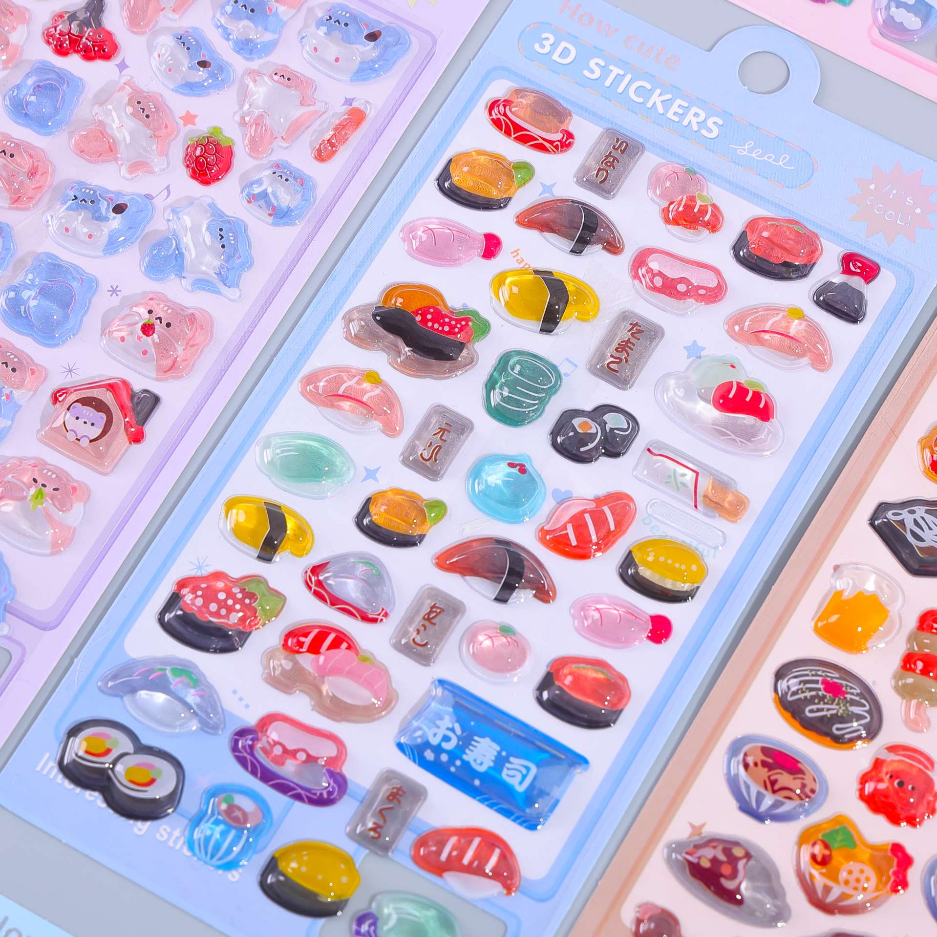 ZS/385爆款5D浮雕随意贴  可以贴到手机 笔记本电脑等等水晶贴详情图9