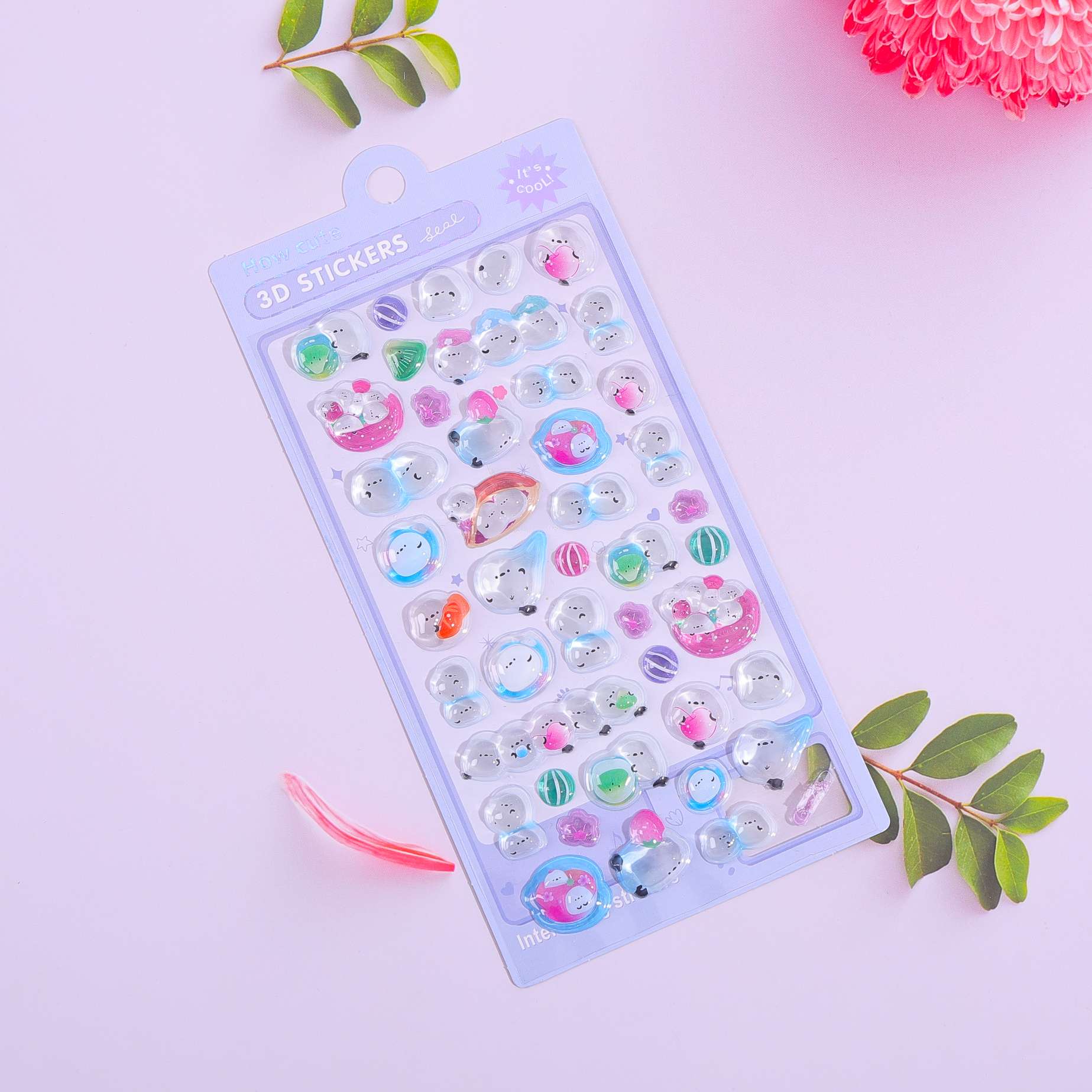 ZS/385爆款5D浮雕随意贴  可以贴到手机 笔记本电脑等等水晶贴详情图11