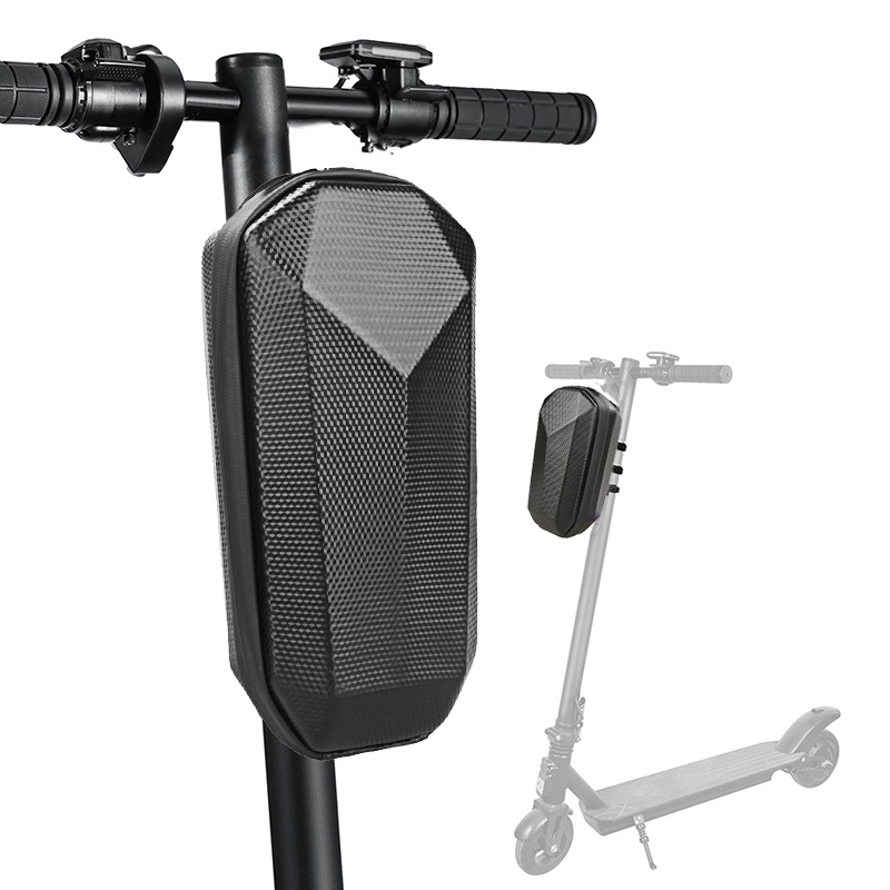320K desmontaje rápido scooter eléctrico hardcase case hardcase EVA headbag grifo de la bolsa de colgante frontal bicicleta plegable manillar de equilibrio primer paquete details Picture