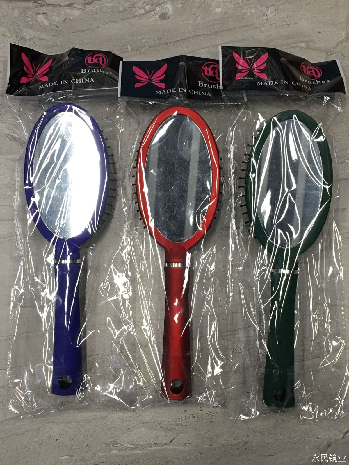 【 Yongmin Mirror Industry 】9551A-69 Elastic paint with multiple color series, factory direct sales, large export goods, low price, relieve scalp pressure details Picture