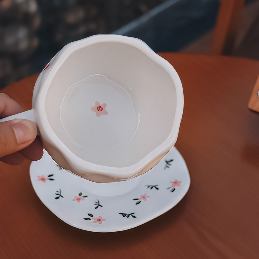 马克杯/杯子/仿搪瓷陶瓷杯/陶瓷马克杯/陶瓷杯学生可爱产品图