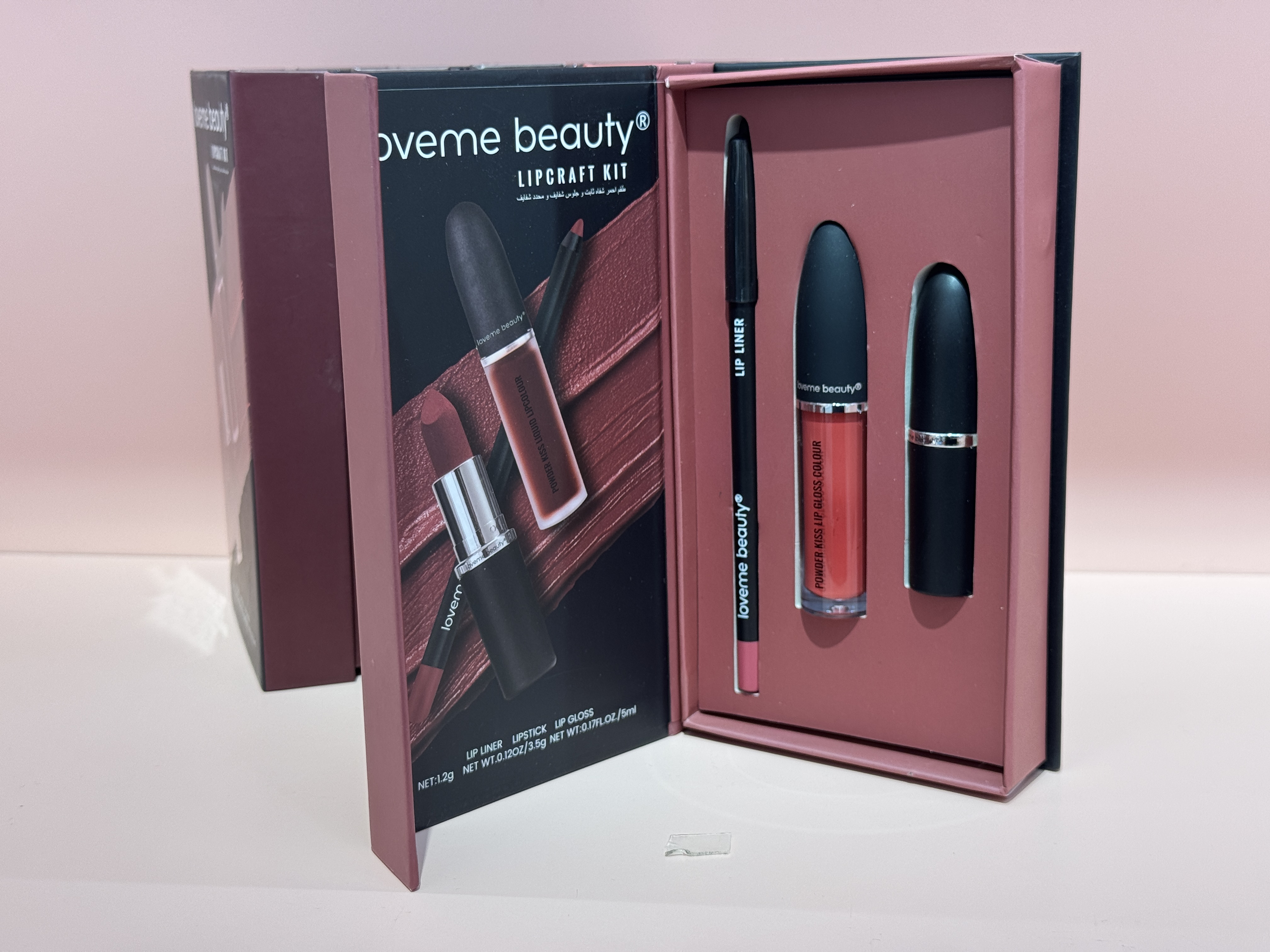 Lipstick Liquid Lipstick Lip Liner 3in1 Kit - LovemeBeauty