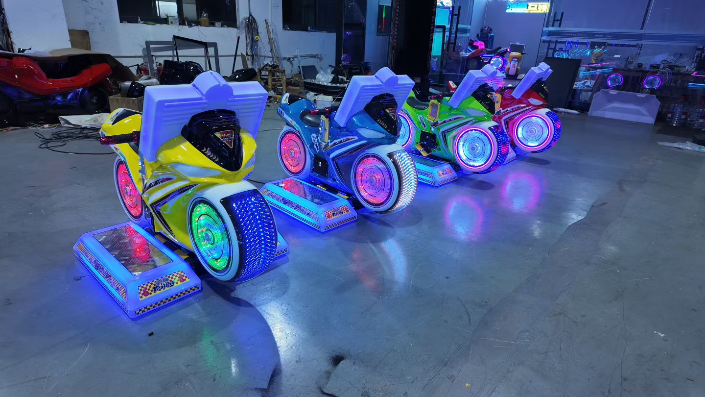 Factory direct sales of swing machines, rocking horses, square car machines, claw machines, gacha machines, and crazy motorcycles detail image 2