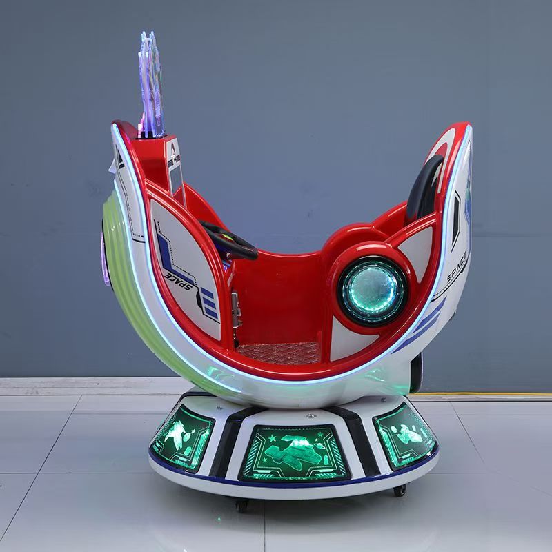 厂家直销摇摆机摇摇乐广场车游戏机娃娃机扭蛋机太空车详情图5