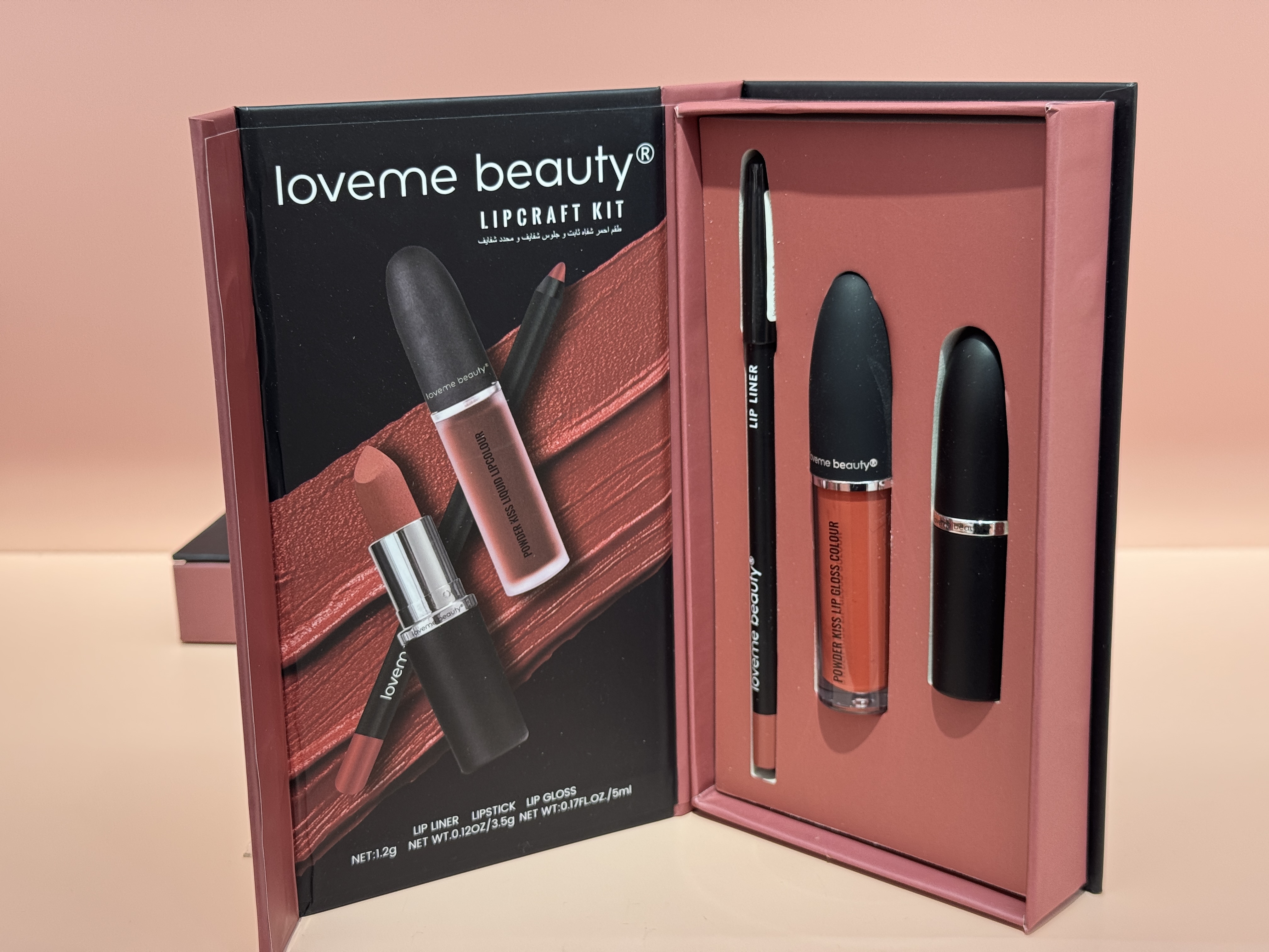 Lipstick Liquid Lipstick LipLiner 3-in-1 Kit - LovemeBeauty