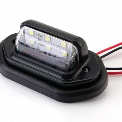 New car and truck 6LED license plate lights, universal taillights, side lights and license plate lights for trucks, vans, buses and trailers pic 10
